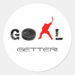 GOAL GETTER! ROUND STICKERS
