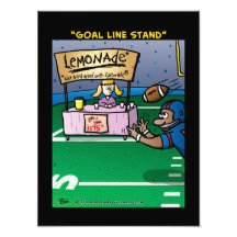 "Goal Line Stand" Photo Art