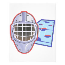 Goalie Mask Custom Announcement