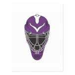 Goalie Mask Post Card