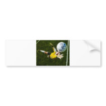 Goalkeeper in Action Bumper Sticker