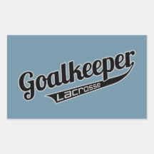 Goalkeeper Rectangular Stickers