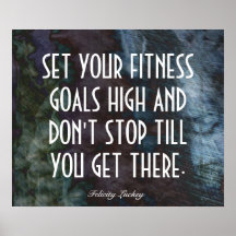 Goals for Fitness Posters