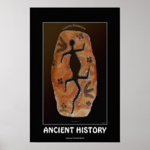 GOANNA Australian Aboriginal-style Art Poster