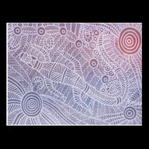 Goanna Dreaming #1 by Nganuwaay Koolyn postcards