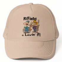 Goat and Retired Family Mesh Hat