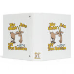 goat ate my tax return cartoon vinyl binder