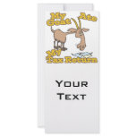 goat ate my tax return cartoon rack cards
