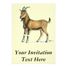 Goat:  Brown Invite