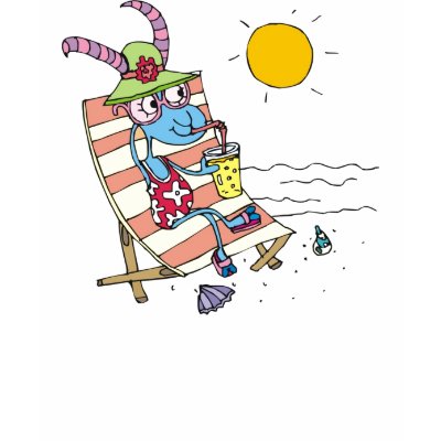 goat girl on the beach t-shirt by biliana