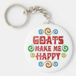 Goat Happiness Key Chains
