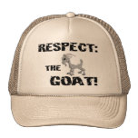 Goat Pet Farm Animal Respect Goat Husband Dad Trucker Hat