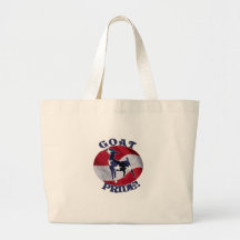 GOAT PRIDE AMERICAN FLAG USA CANVAS BAGS
