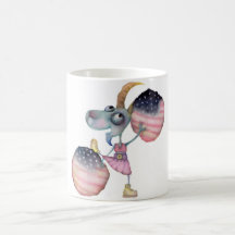 Goat Sport Fan number 1 Coffee Mugs