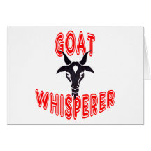 Goat Whisperer Greeting Cards