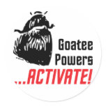 Goatee Powers stickers