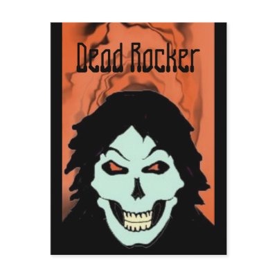 goblin2, Dead Rocker Postcard by jenniekurono