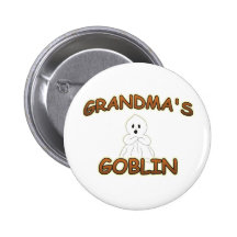 GOBLIN GRANDMA GIRL.png Pinback Button