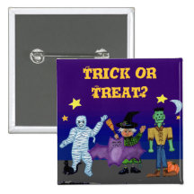 Goblins 2, Trick or Treat? Square Pin