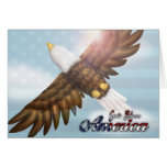 "God Bless America" Notecard