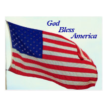 God Bless America Post Cards