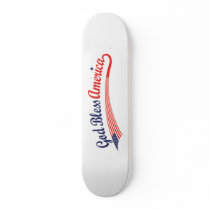 God Bless America Skate Board