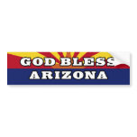 God Bless Arizona bumper stickers