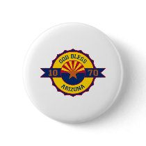 God bless Arizona Button