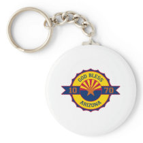 God bless Arizona Keychains