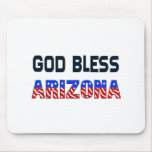 God Bless Arizona Mouse Pad