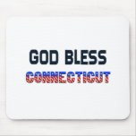God Bless Connecticut Mouse Pads