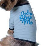 god bless me! doggie t shirt