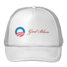 God Bless Obama Mesh Hat