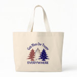 God Bless Our Troops Tote Bag
