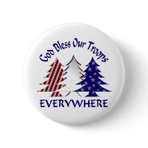 God Bless Our Troops Buttons