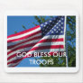 GOD BLESS OUR TROOPS MOUSE PADS