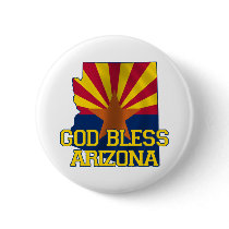 God Bless the state of Arizona Pin