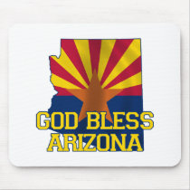 God Bless the state of Arizona Mouse Pads