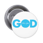 God Bless You Pinback Button