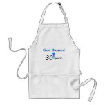 God Blessed 30 years christian birthday gift Aprons
