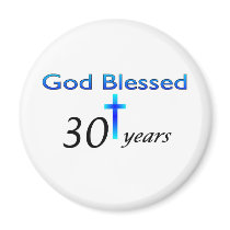 God Blessed 30 years christian birthday gift