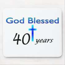God Blessed 40 years birthday gift