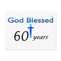 God Blessed 60 years birthday gift