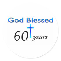 God Blessed 60 years birthday gift
