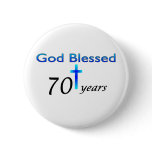 God Blessed 70 years birthday gift