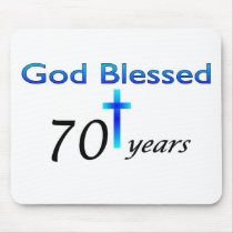 God Blessed 70 years birthday gift