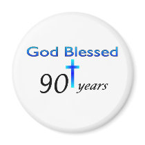 God Blessed 90 years birthday gift