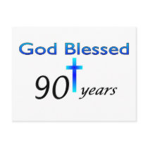 God Blessed 90 years birthday gift