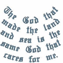 God cares for me