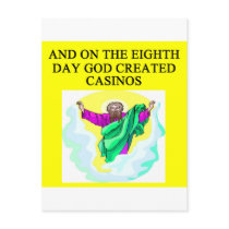 god created casinos post cards